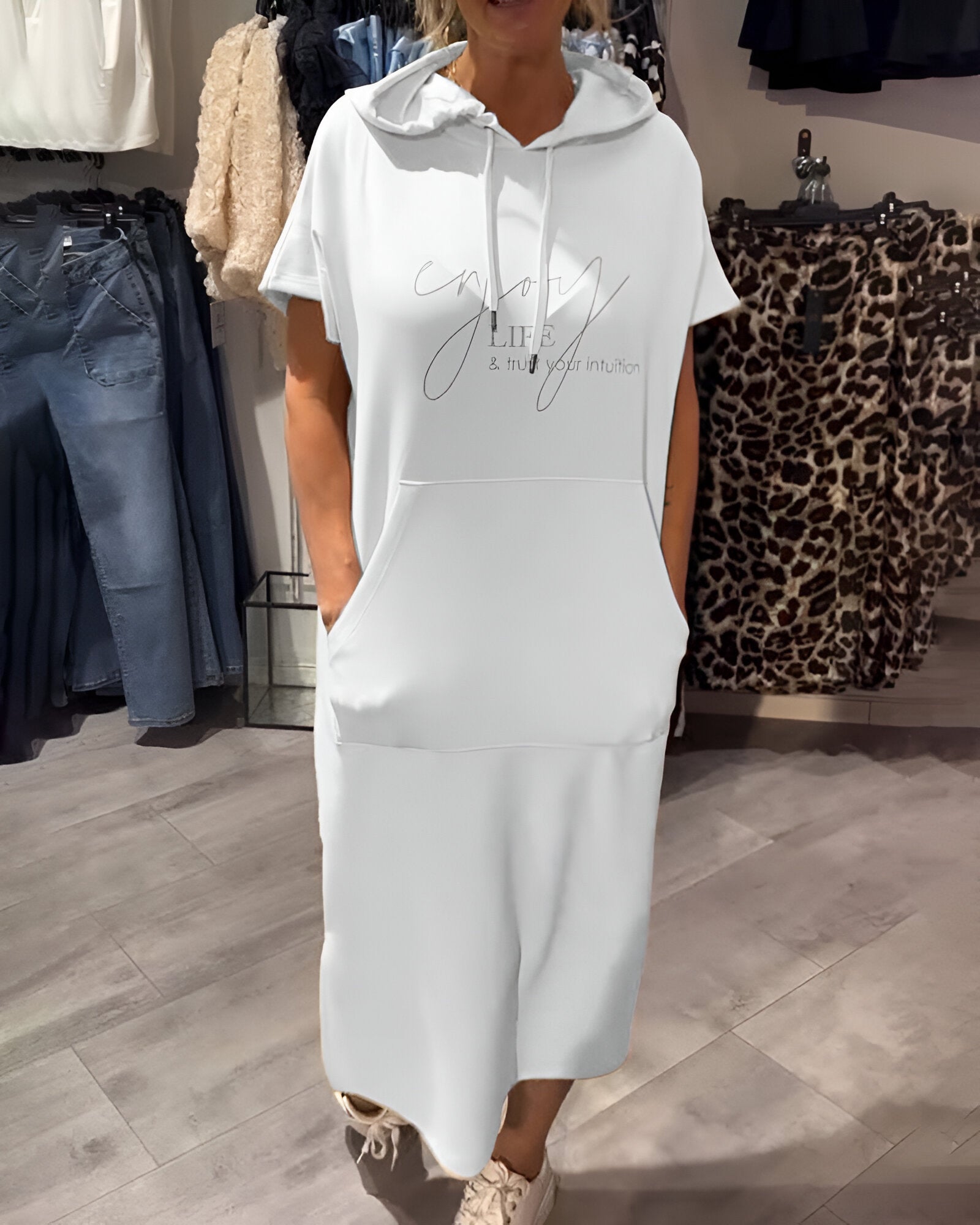 Evey™ – Igapäevane Kapuutsiga Kleid