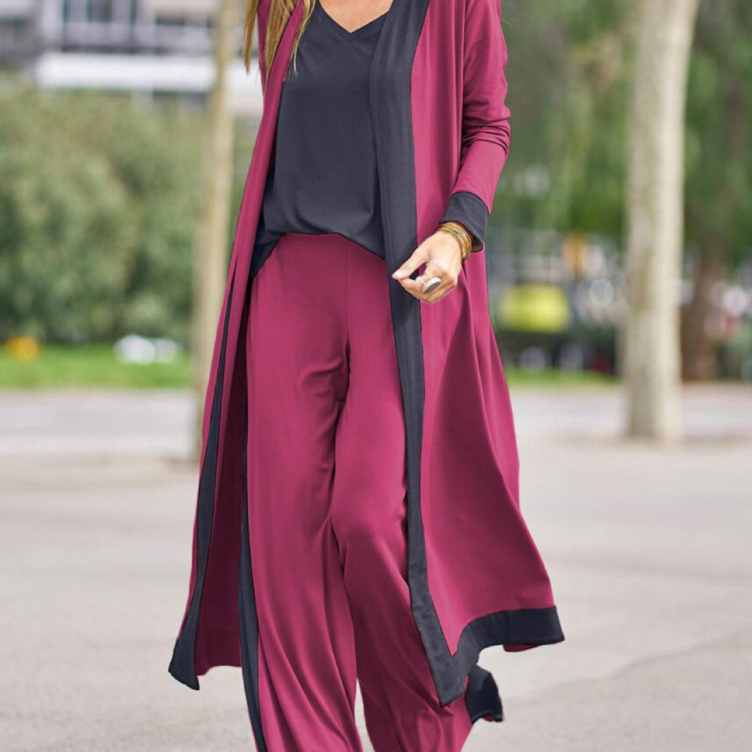 Lesley™ – 3-osaline lounge komplekt vaevatu elegantsi ja kogu päeva mitmekesisuse jaoks