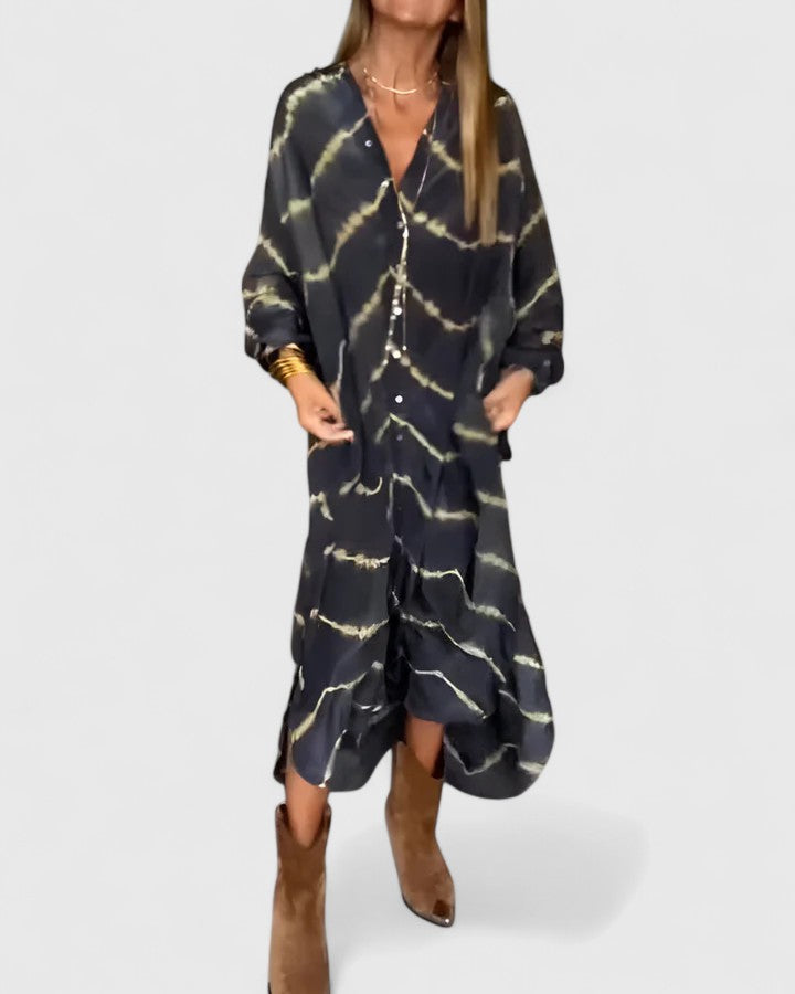 Susan™ | Elegantne Boho Riba Maxi Kleid