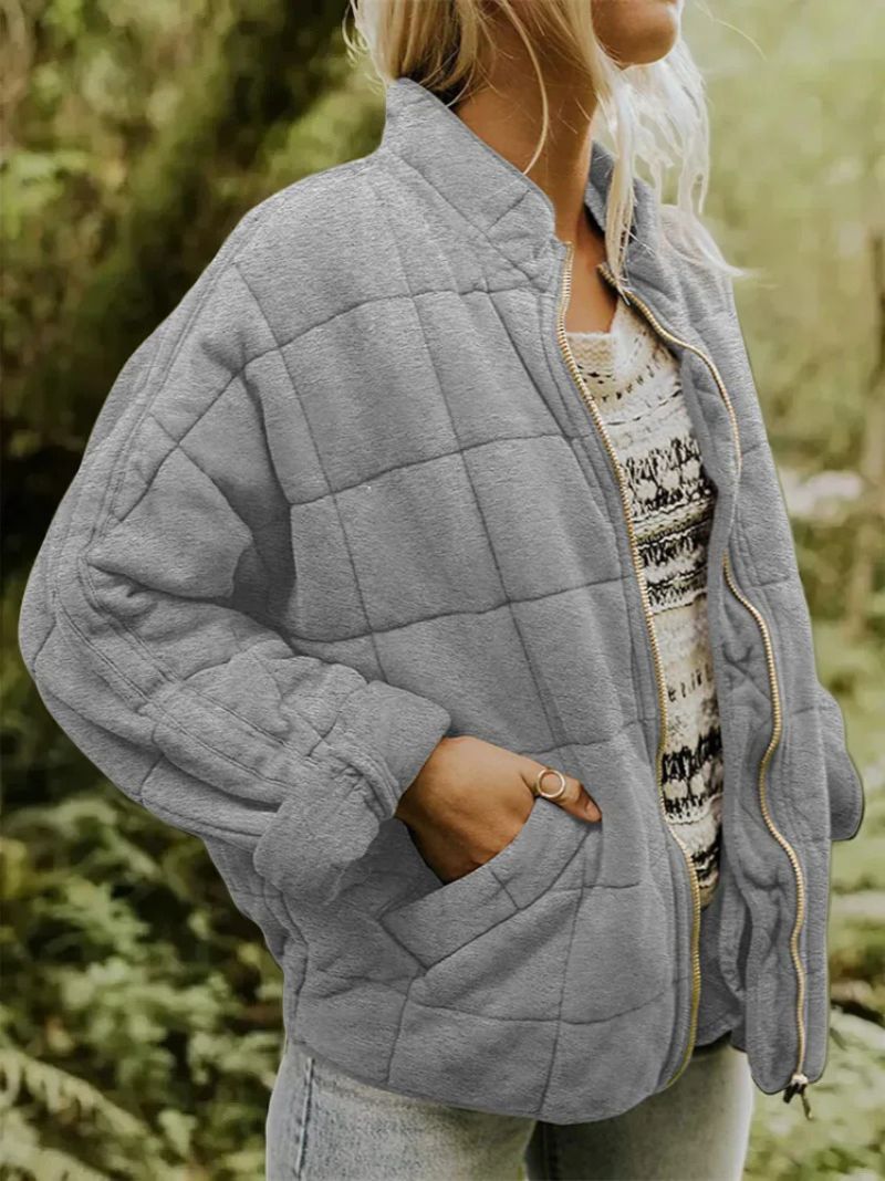 Josiane™ | Polsterdatud jakk elegantse oversized-stiiliga