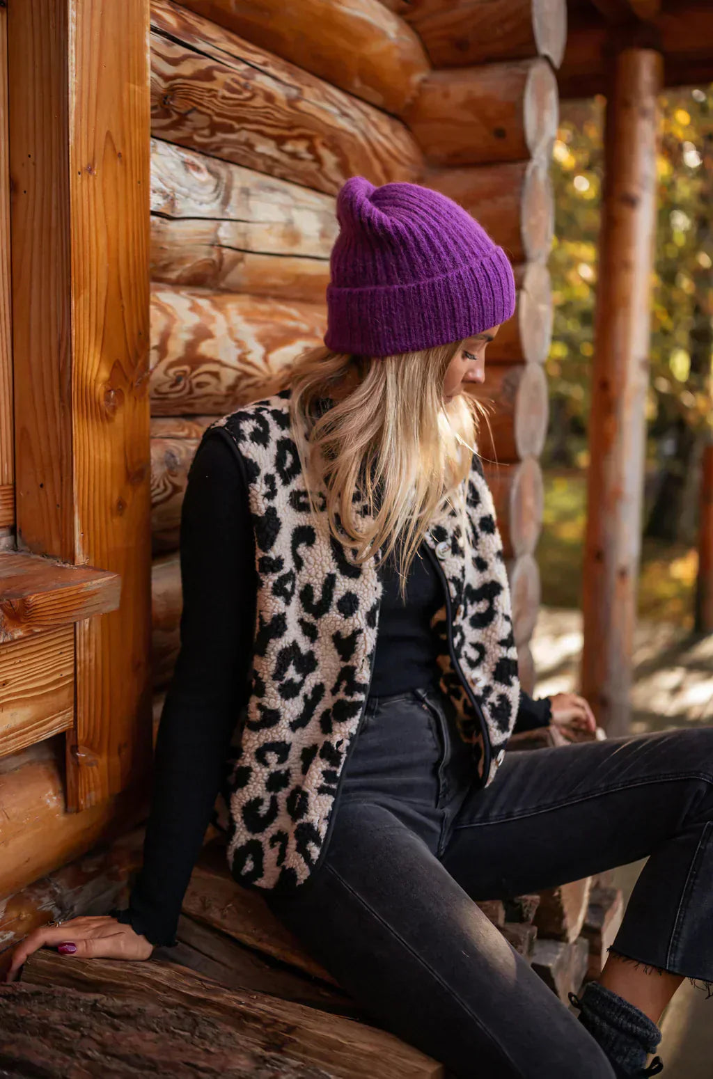 Adonis™ – Leopard Vest julge igapäevase enesekindluse jaoks