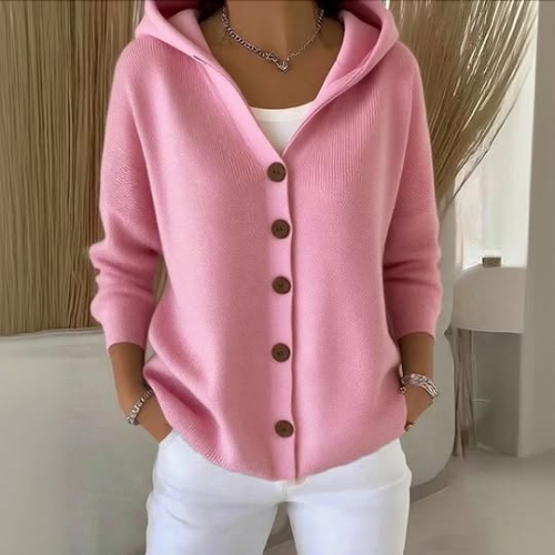 Nylah – Kapuutsiga vest nööpidega