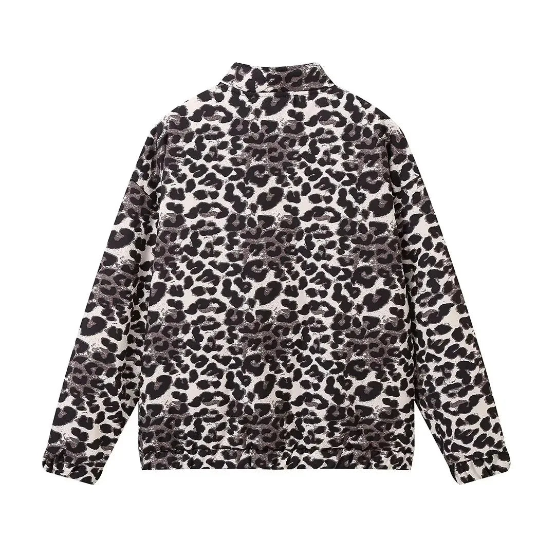 Jasmin™ | Leopard Bomberjakk