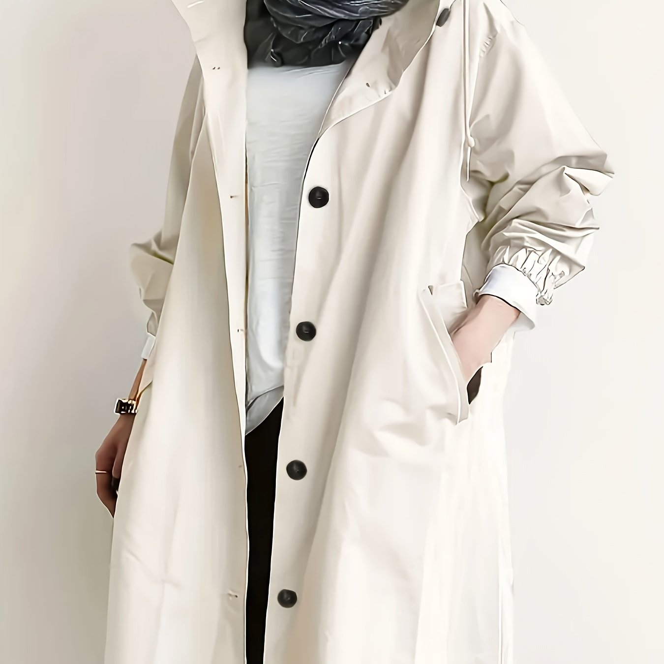Hanna™ | Elegantsed trenchcoat