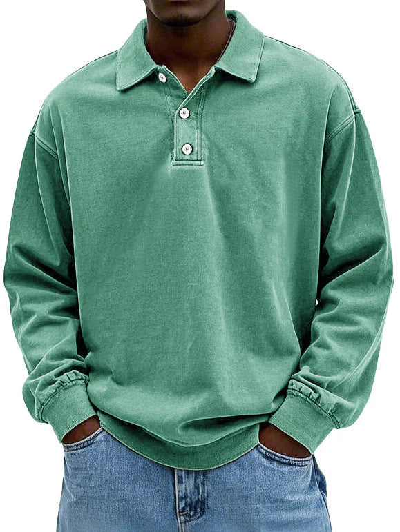 Matteo™ Meeste polo särk pikkade varrukatega