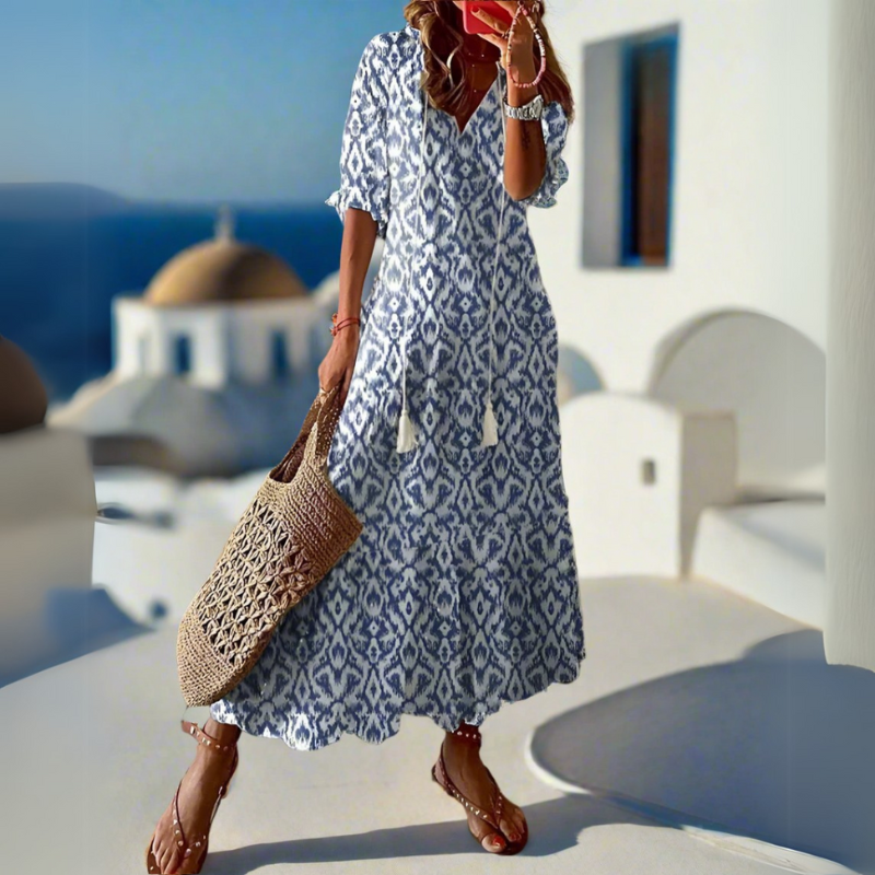 Sophie™ – Boho-suvekleit kõhu peitmisega