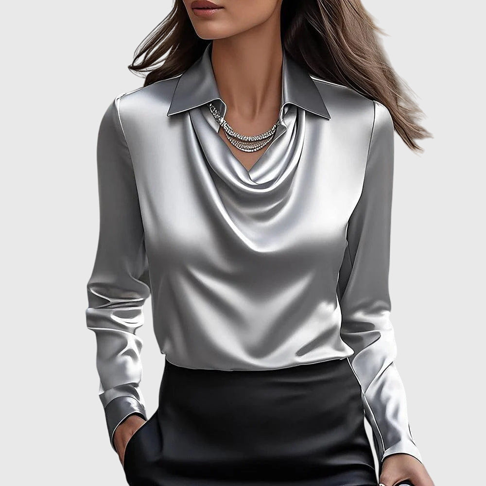 Candice™ – Pleeditud Sädeleva Blouse'i Vaikseks Usaldusväärsuseks