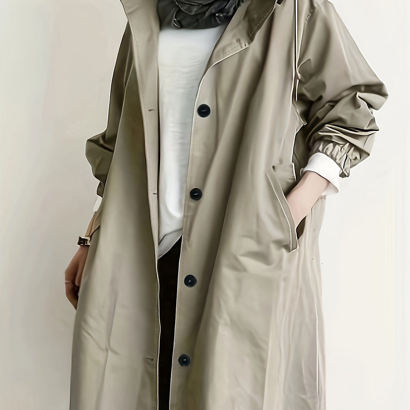 Hanna™ | Elegantsed trenchcoat