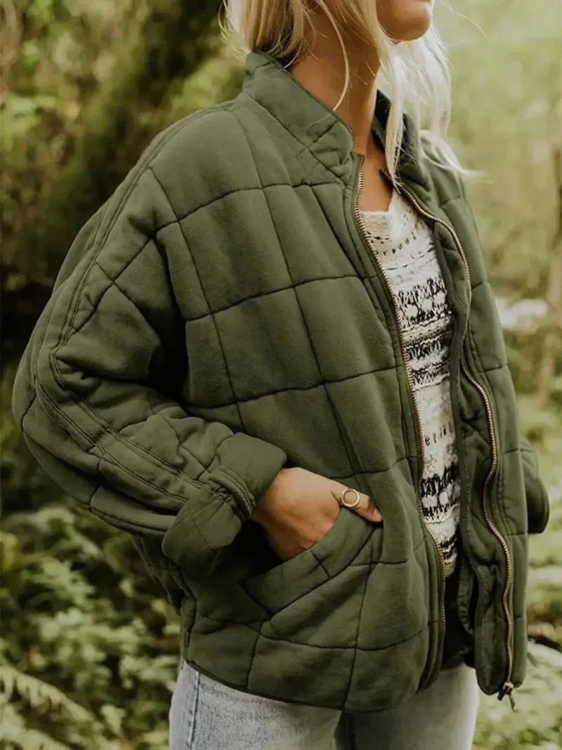 Josiane™ | Polsterdatud jakk elegantse oversized-stiiliga