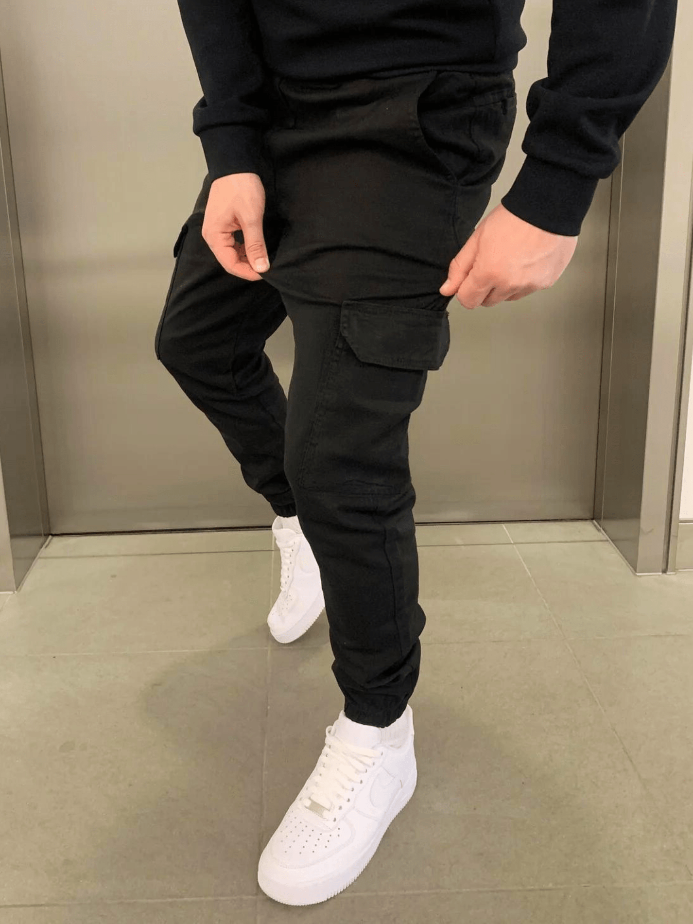 Laurent™ Elegantne ja praktiline cargo jogger