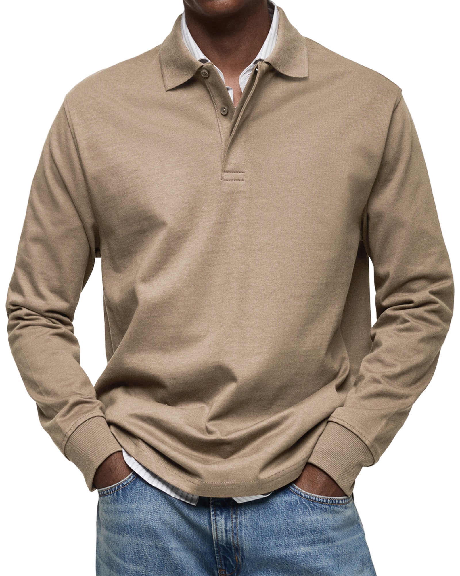 Alexandre™ casual polo pikkade varrukatega