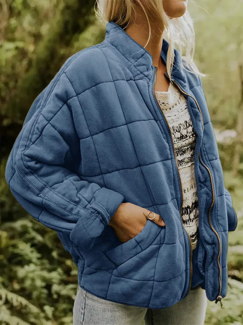 Josiane™ | Polsterdatud jakk elegantse oversized-stiiliga