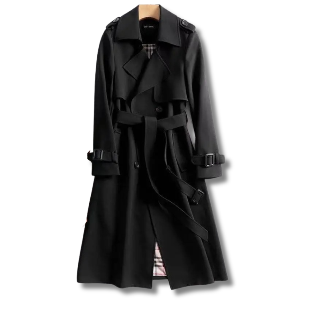 Emilia™ Elegantsed trenchcoat