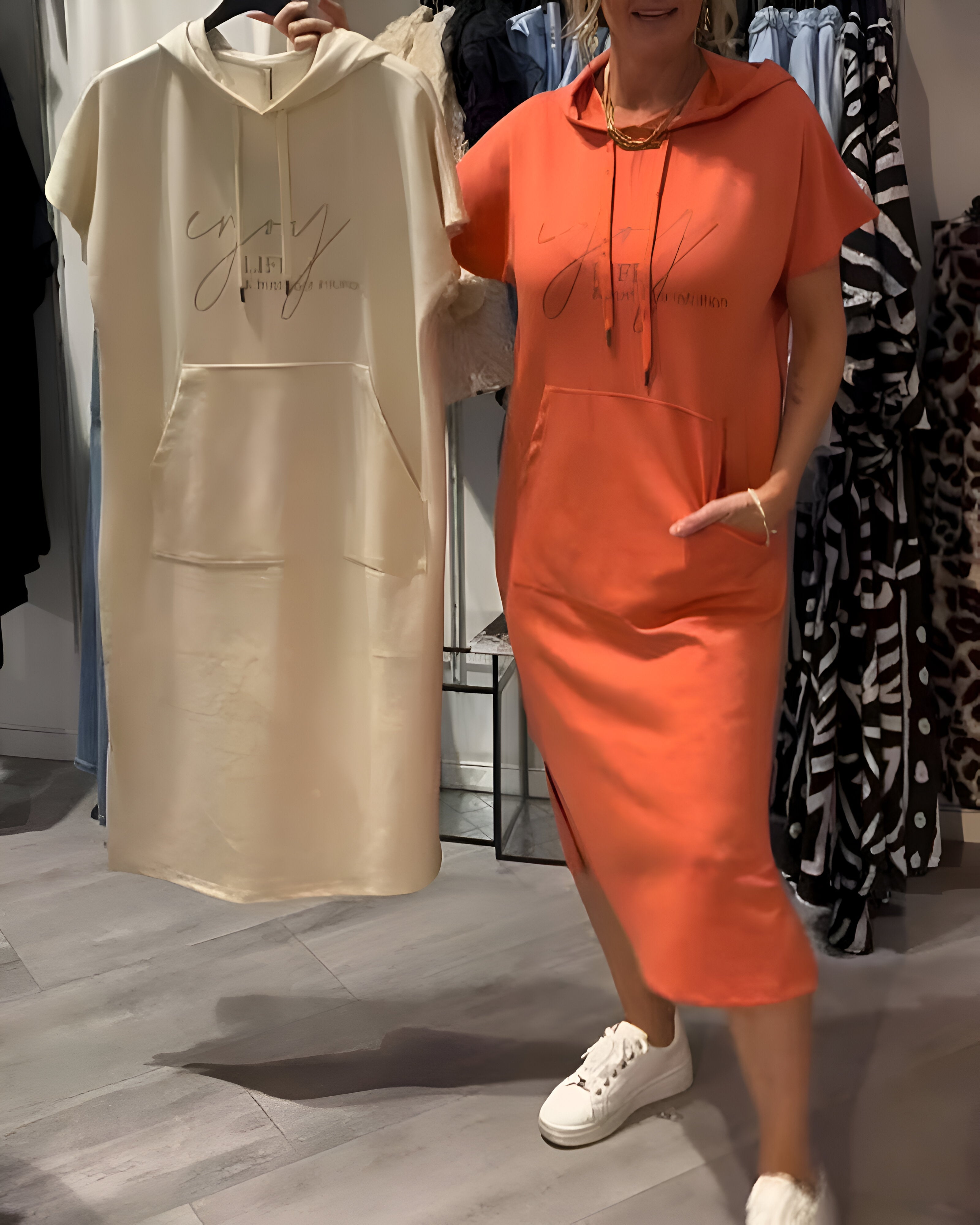 Evey™ – Igapäevane Kapuutsiga Kleid