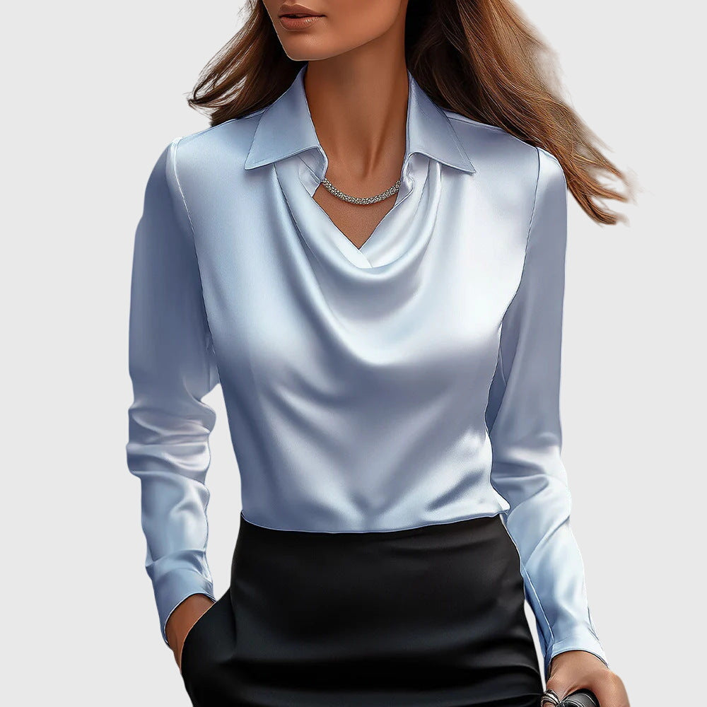 Candice™ – Pleeditud Sädeleva Blouse'i Vaikseks Usaldusväärsuseks