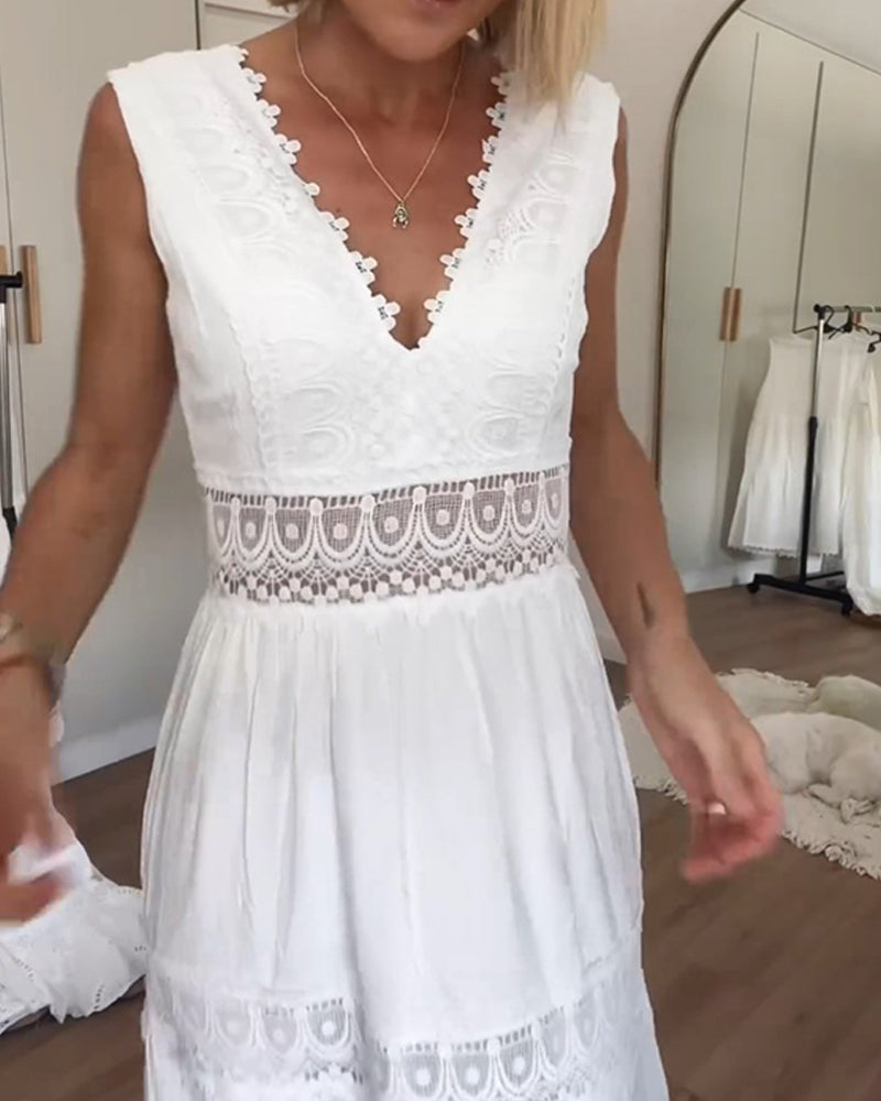 Elle™ – Ajatu pitsidetailidega suvekleit vaevatu elegantsi jaoks