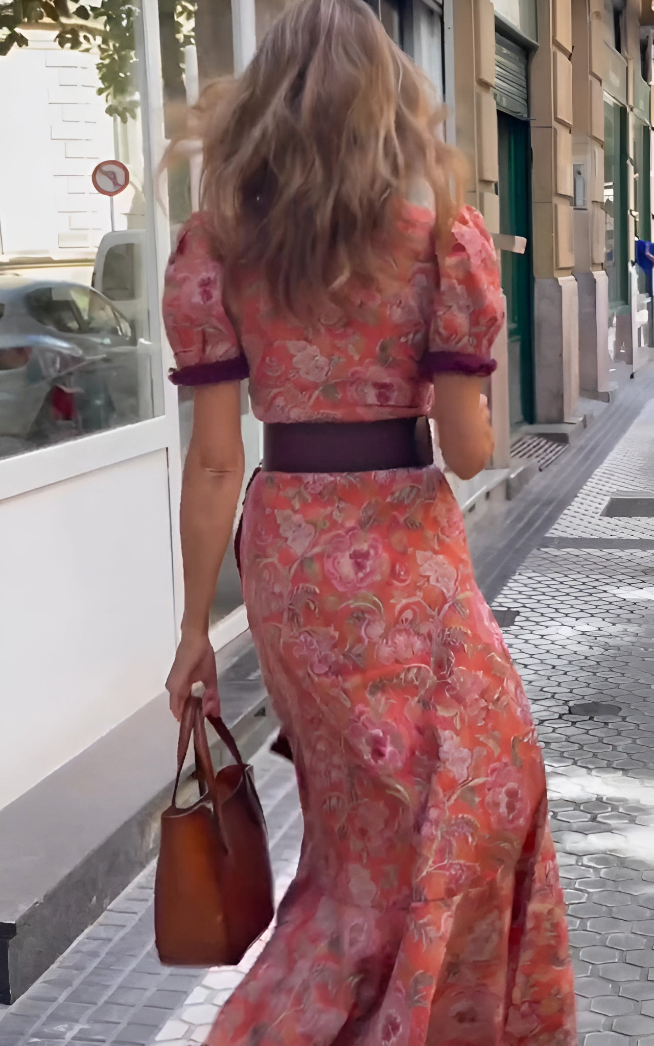 Maeve™ – Elegantne Roosa Maxi Kleidiga Pehme Naiselik Võlu