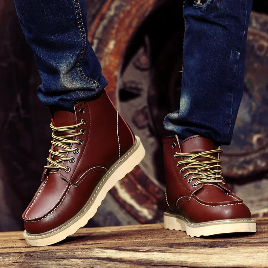 Cole™ | Vintage nahast saapad