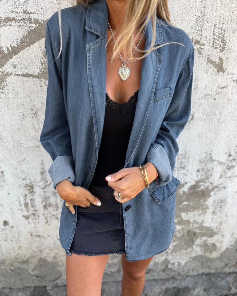 MIREIA - KASUAAALNE DENIM JAKK