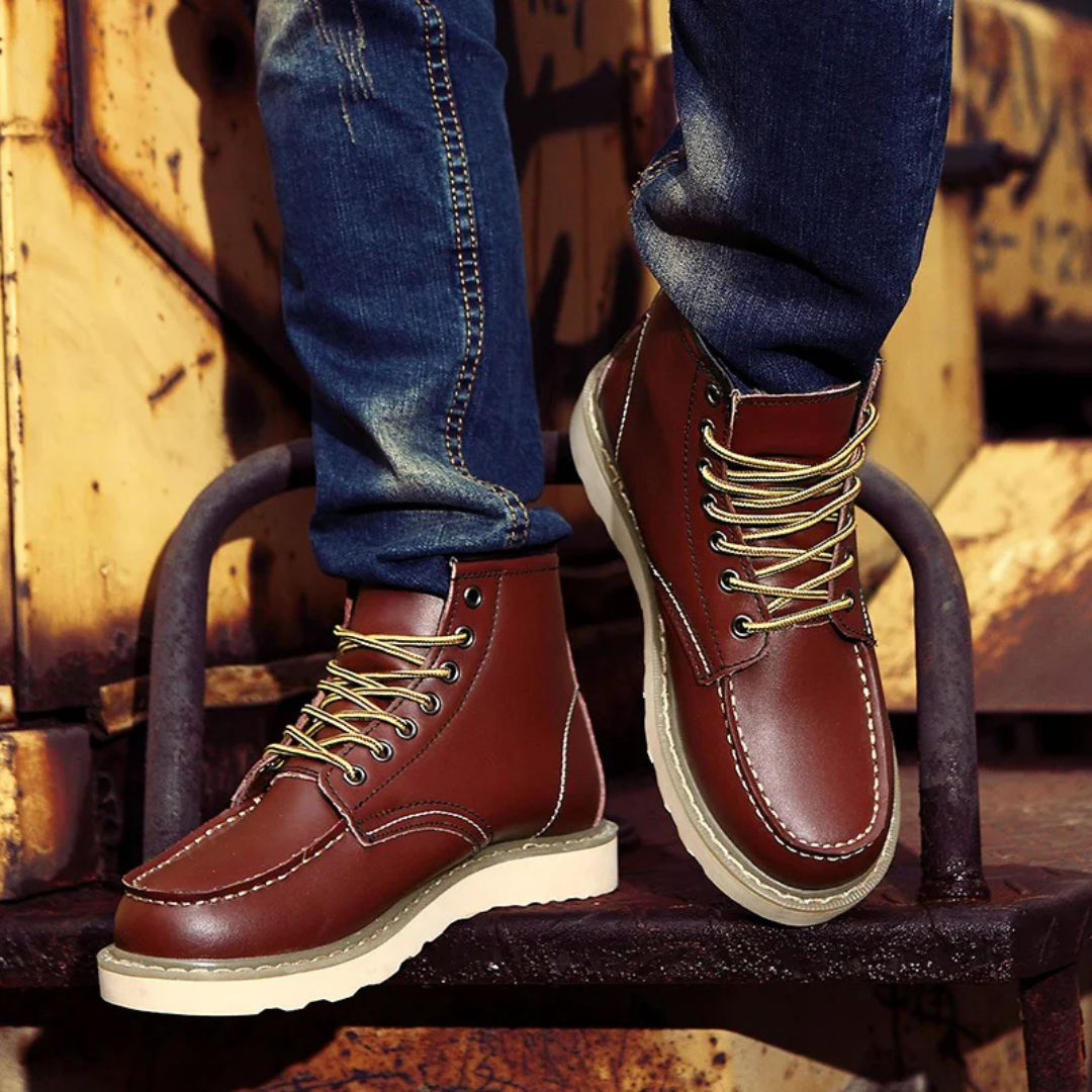 Cole™ | Vintage nahast saapad