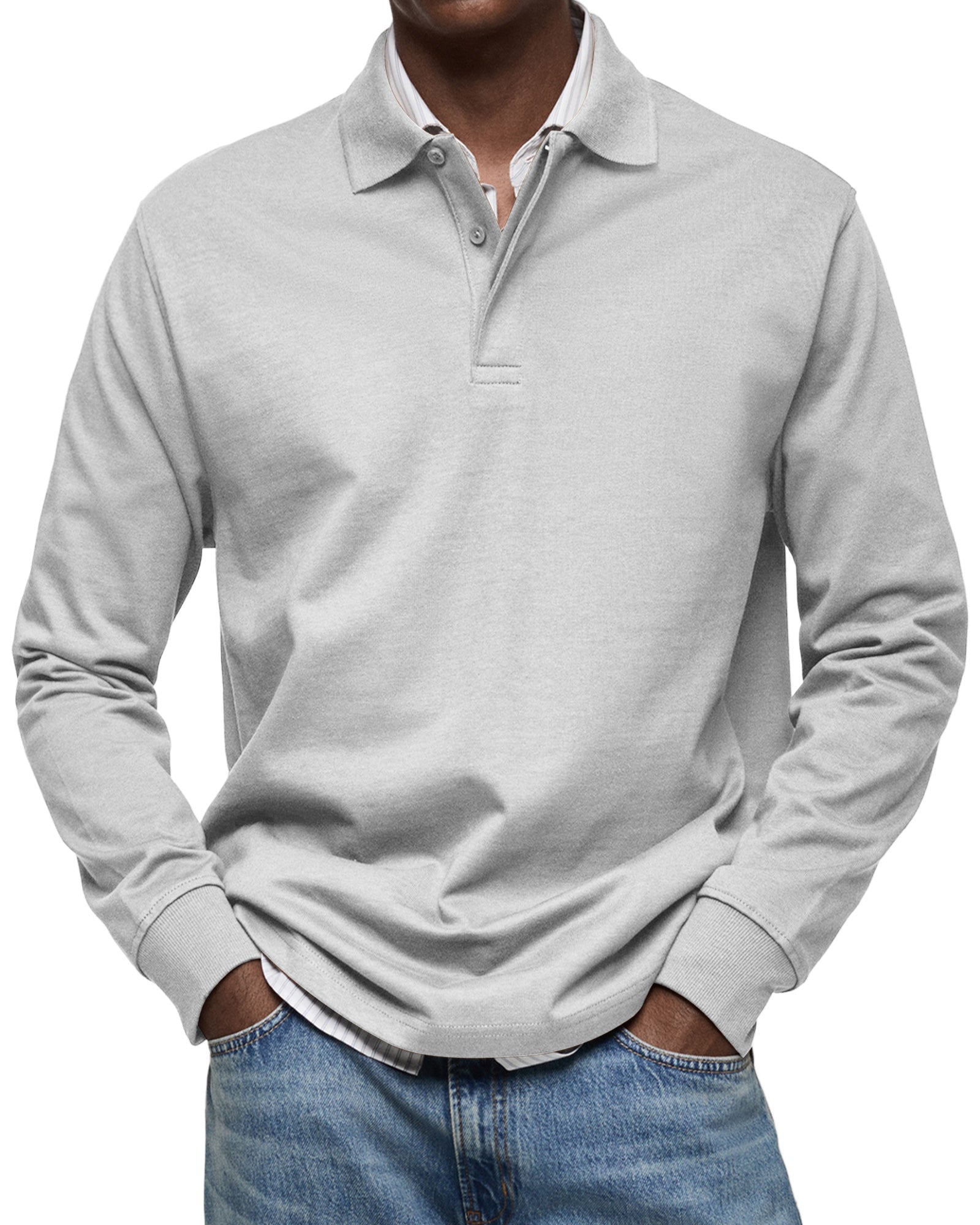 Alexandre™ casual polo pikkade varrukatega