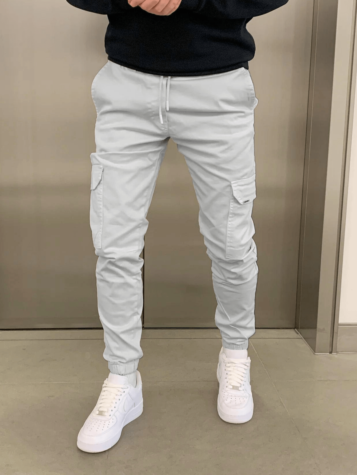 Laurent™ Elegantne ja praktiline cargo jogger