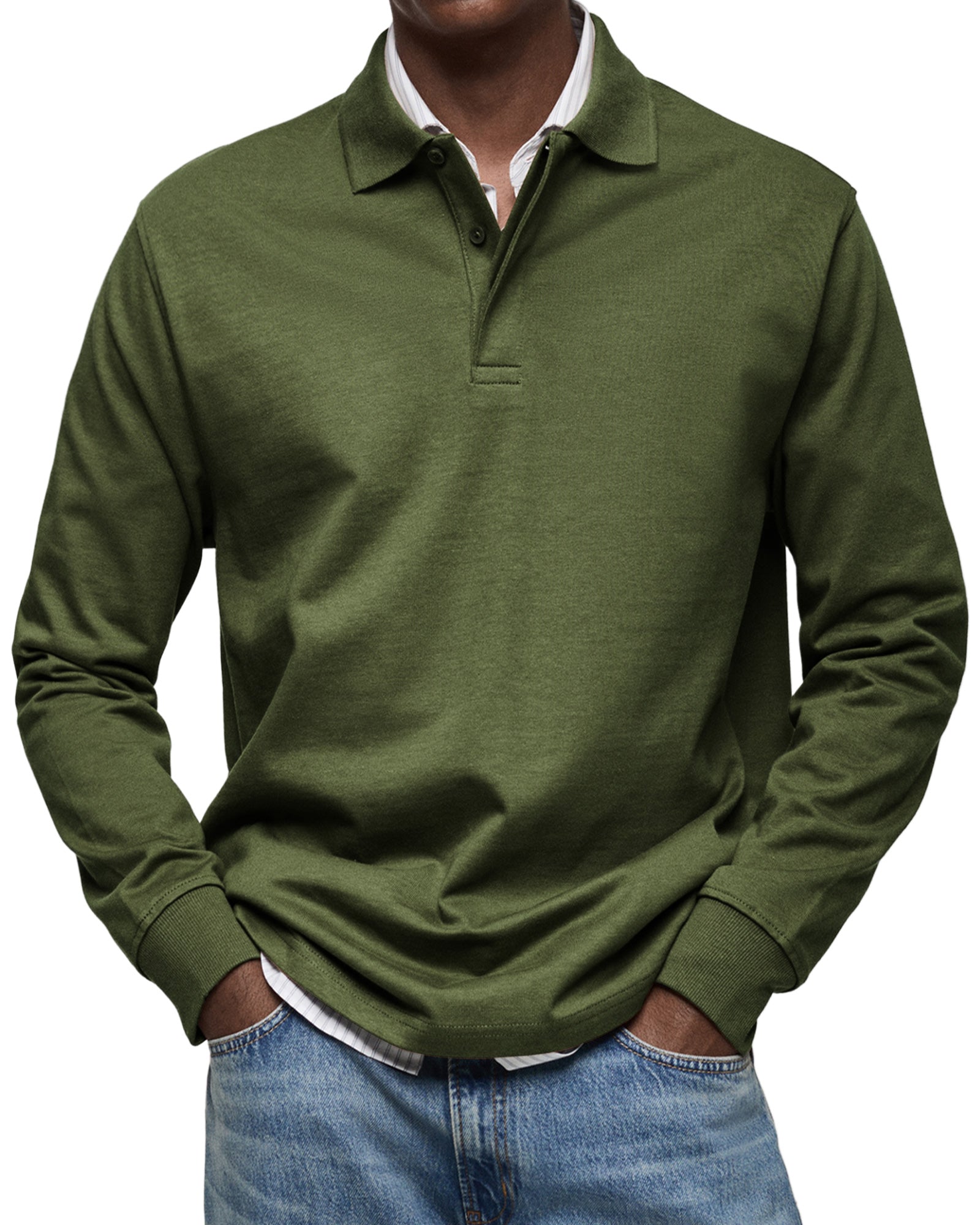 Alexandre™ casual polo pikkade varrukatega