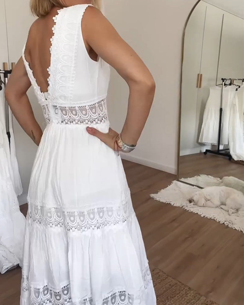 Elle™ – Ajatu pitsidetailidega suvekleit vaevatu elegantsi jaoks
