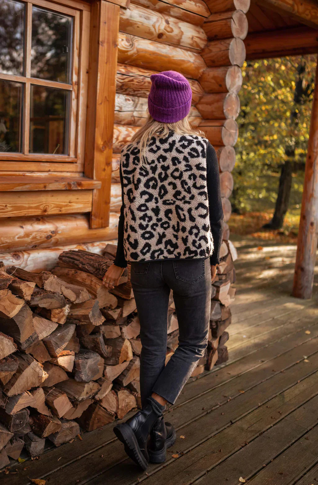 Adonis™ – Leopard Vest julge igapäevase enesekindluse jaoks