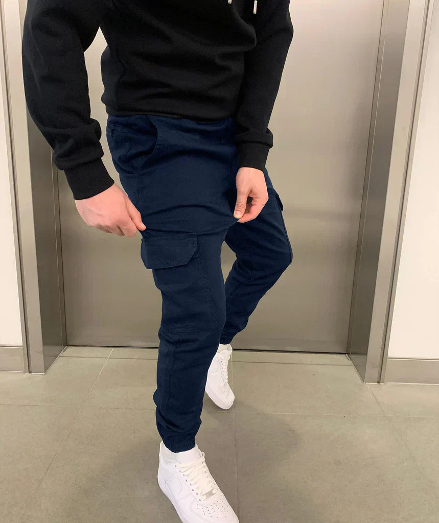 DAVIDE | MOŠKA CARGO JOGGER PÜKSID