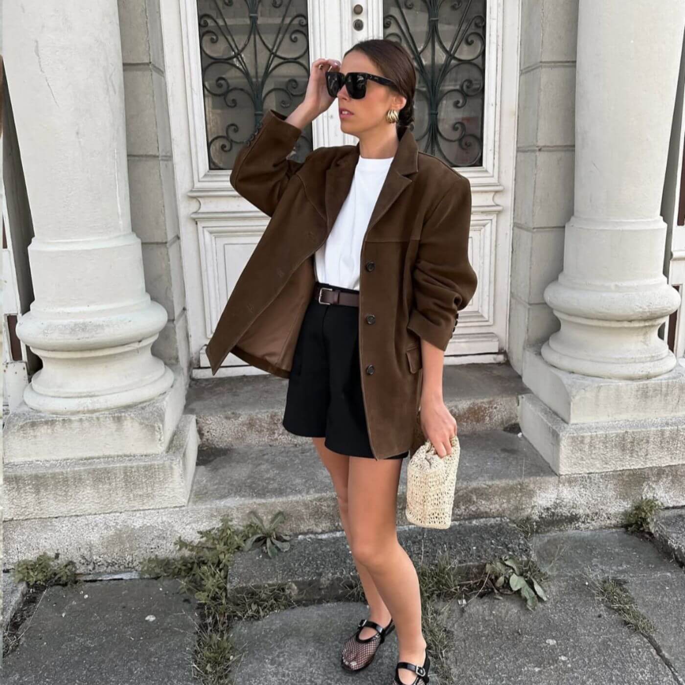 Jimena™ – Nubuk Blazer enesekindlale igapäevasele elegantsile