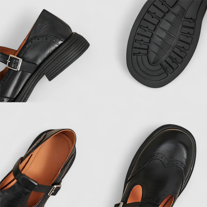 Evelyn™ Elegantne Ortopeediline Mary Jane Kingad Kogu Päeva Mugavuseks
