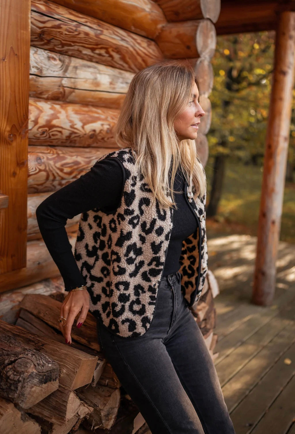 Adonis™ – Leopard Vest julge igapäevase enesekindluse jaoks