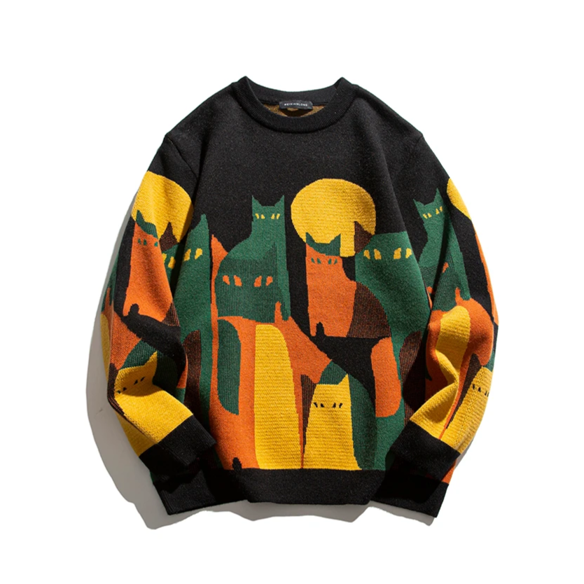 Zaya™ | Kuuvalgel kassipullover