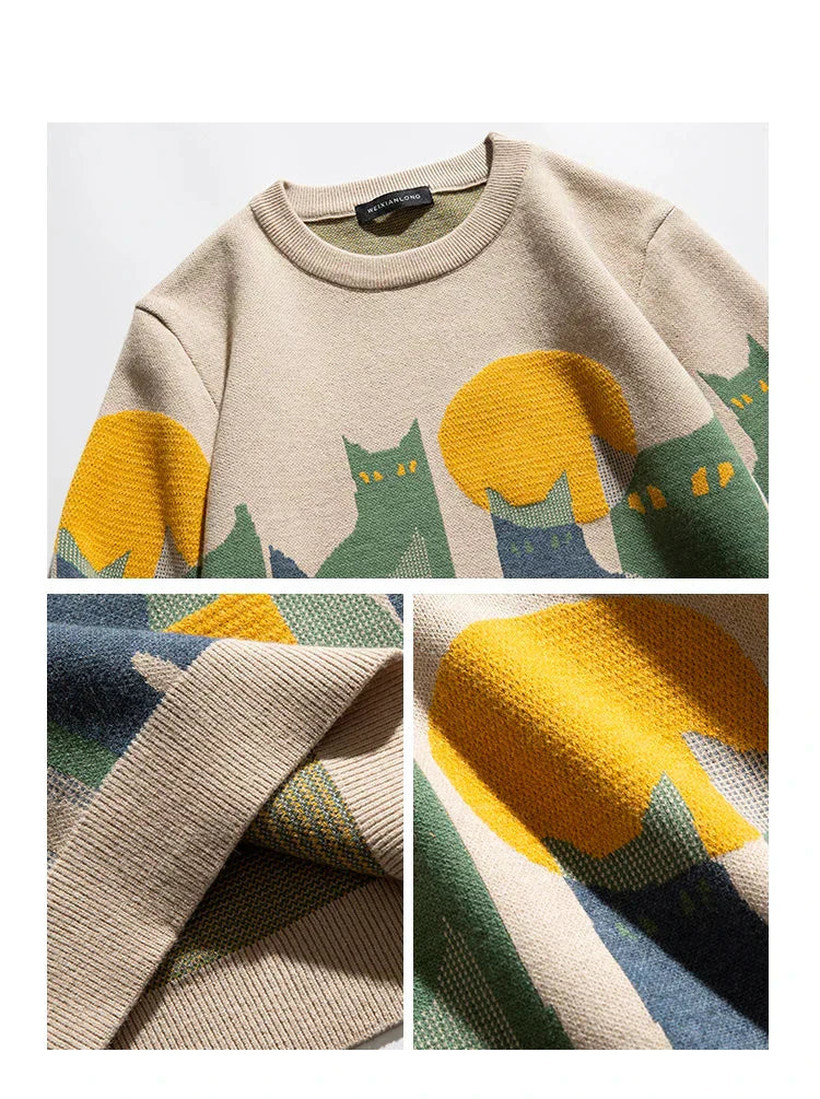 Zaya™ | Kuuvalgel kassipullover