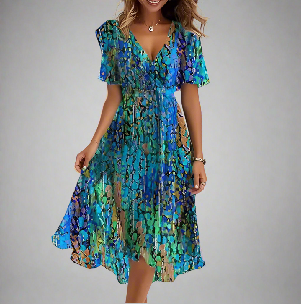 Demi – Elegantne Lilledress