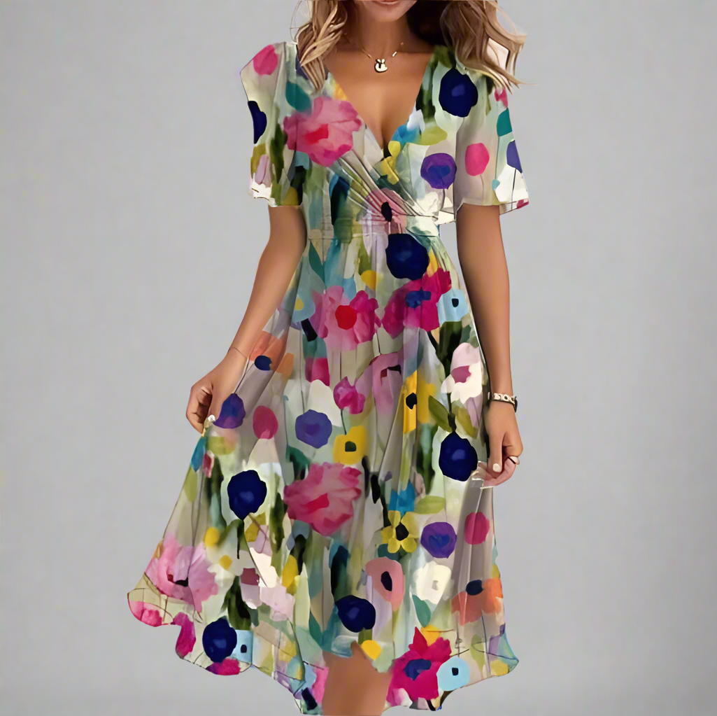 Demi – Elegantne Lilledress