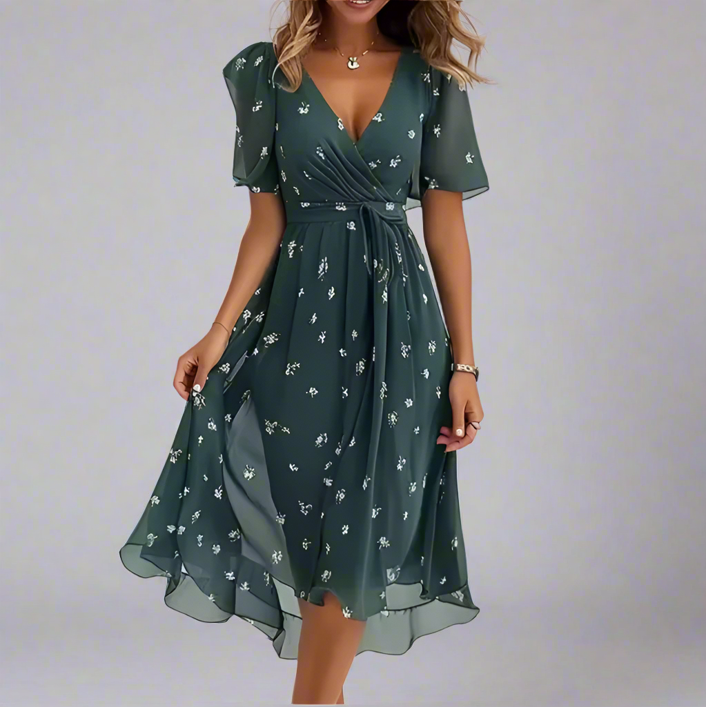 Demi – Elegantne Lilledress
