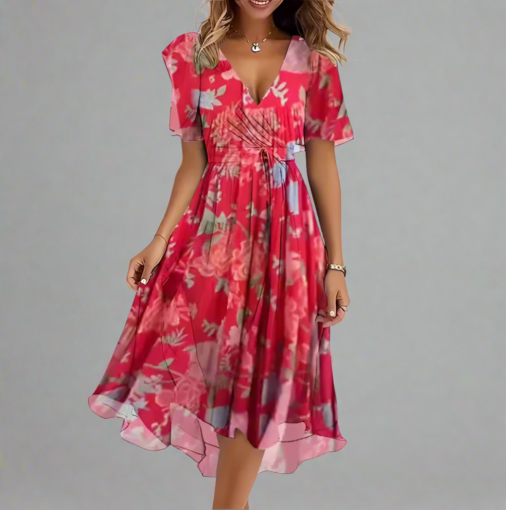 Demi – Elegantne Lilledress