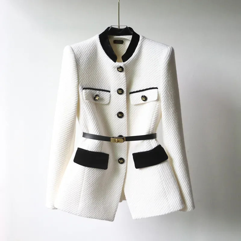 Beatrice Volnen Mantel | Aeglane Elegants