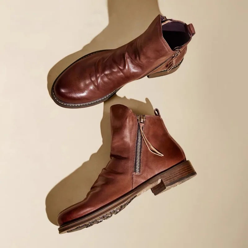 Owens™ | Nahast Chelsea saapad