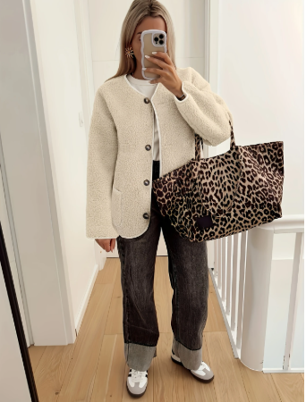 Lillia™ | Fliisist nööpjakker