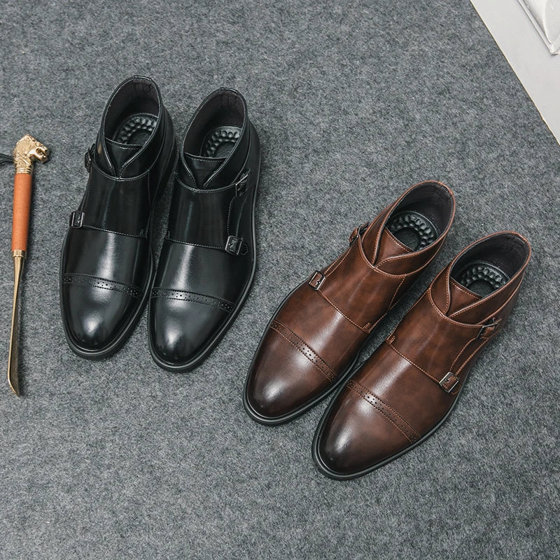 Parker | Topeltklambriga sünteetilised saapad