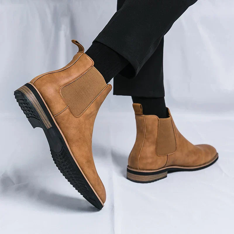 Kayden™ | Nahast Chelsea saapad