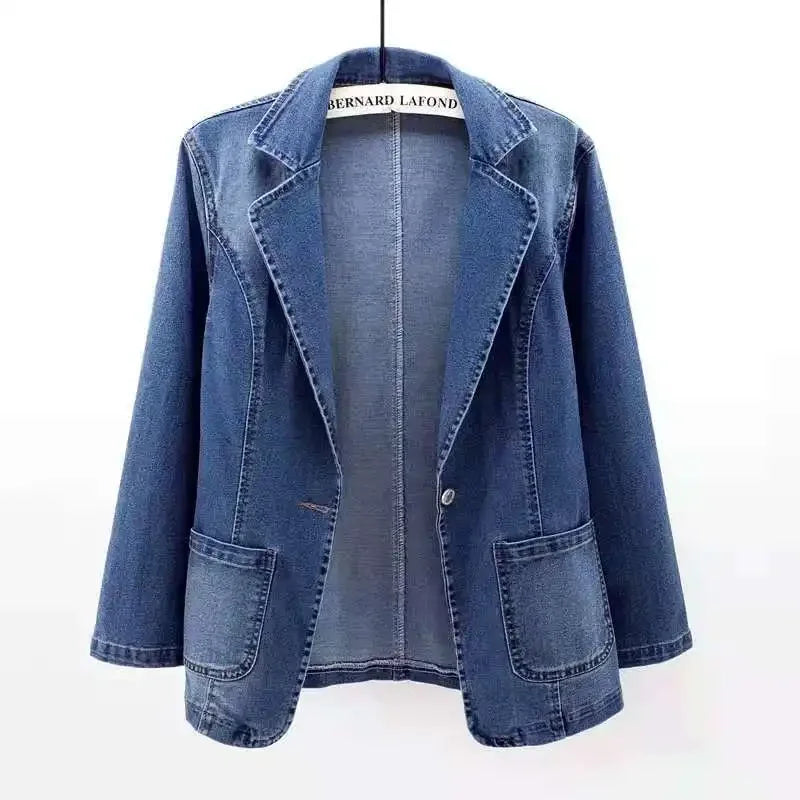 EVELINE™|ELEGANTNE DENIM JAKK