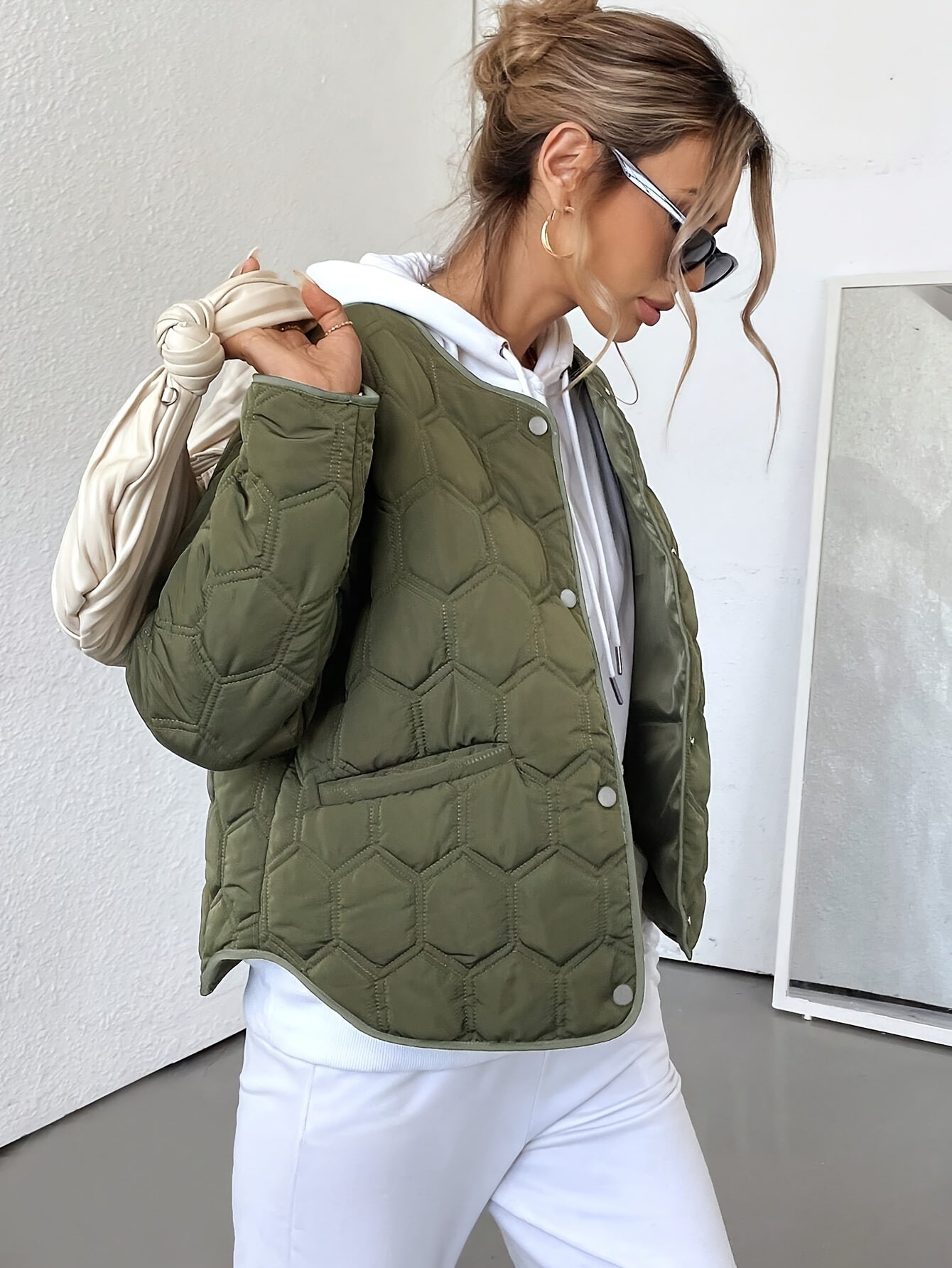 Isabell™ | Ühevärviline sügisjakk