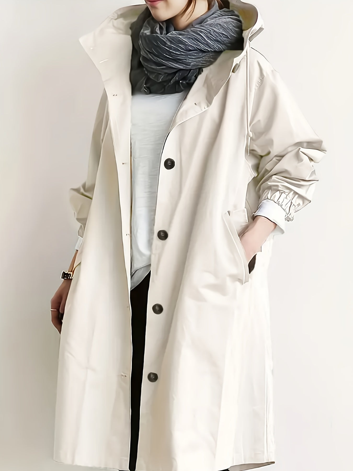 Hanna™ | Elegantsed trenchcoat