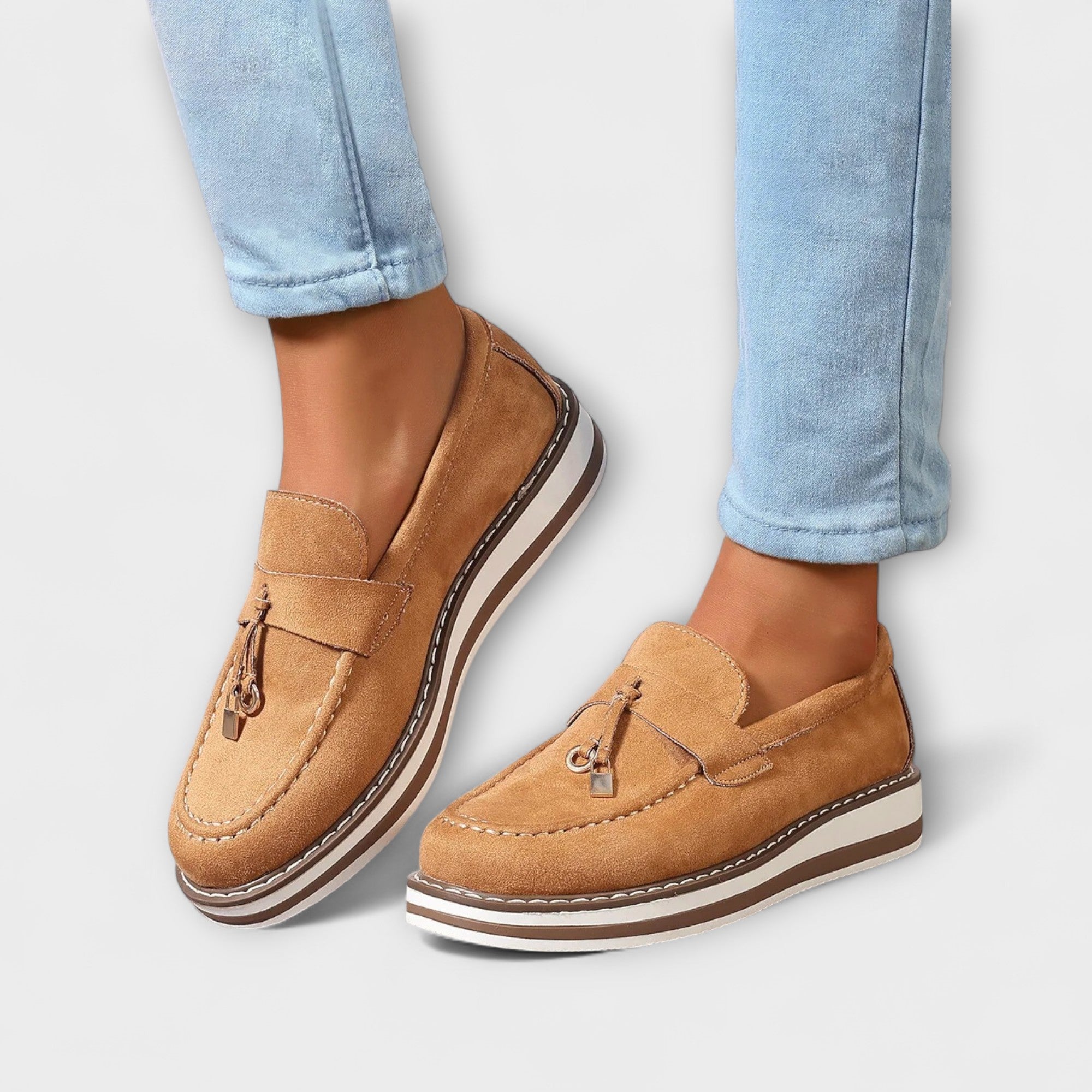 Savrani™ | Ümmarguse Nina Casual Mokassiinid