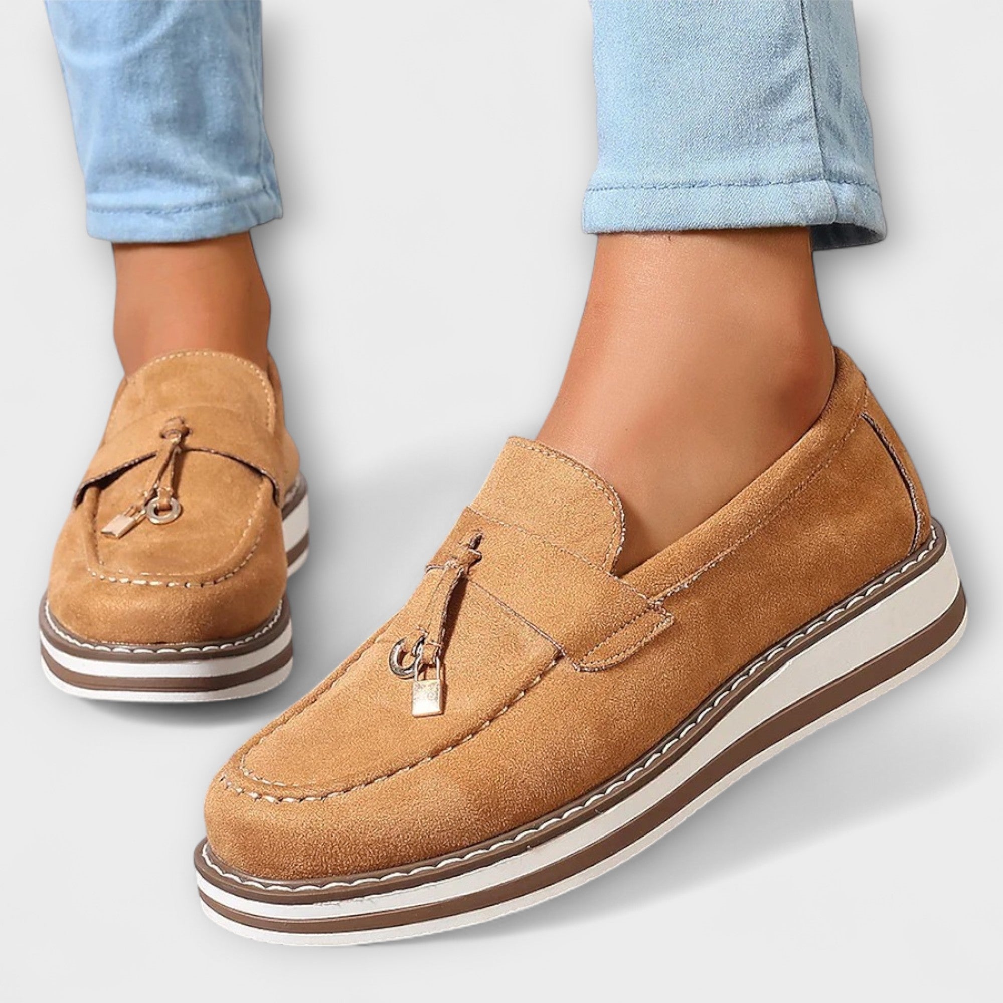 Savrani™ | Ümmarguse Nina Casual Mokassiinid