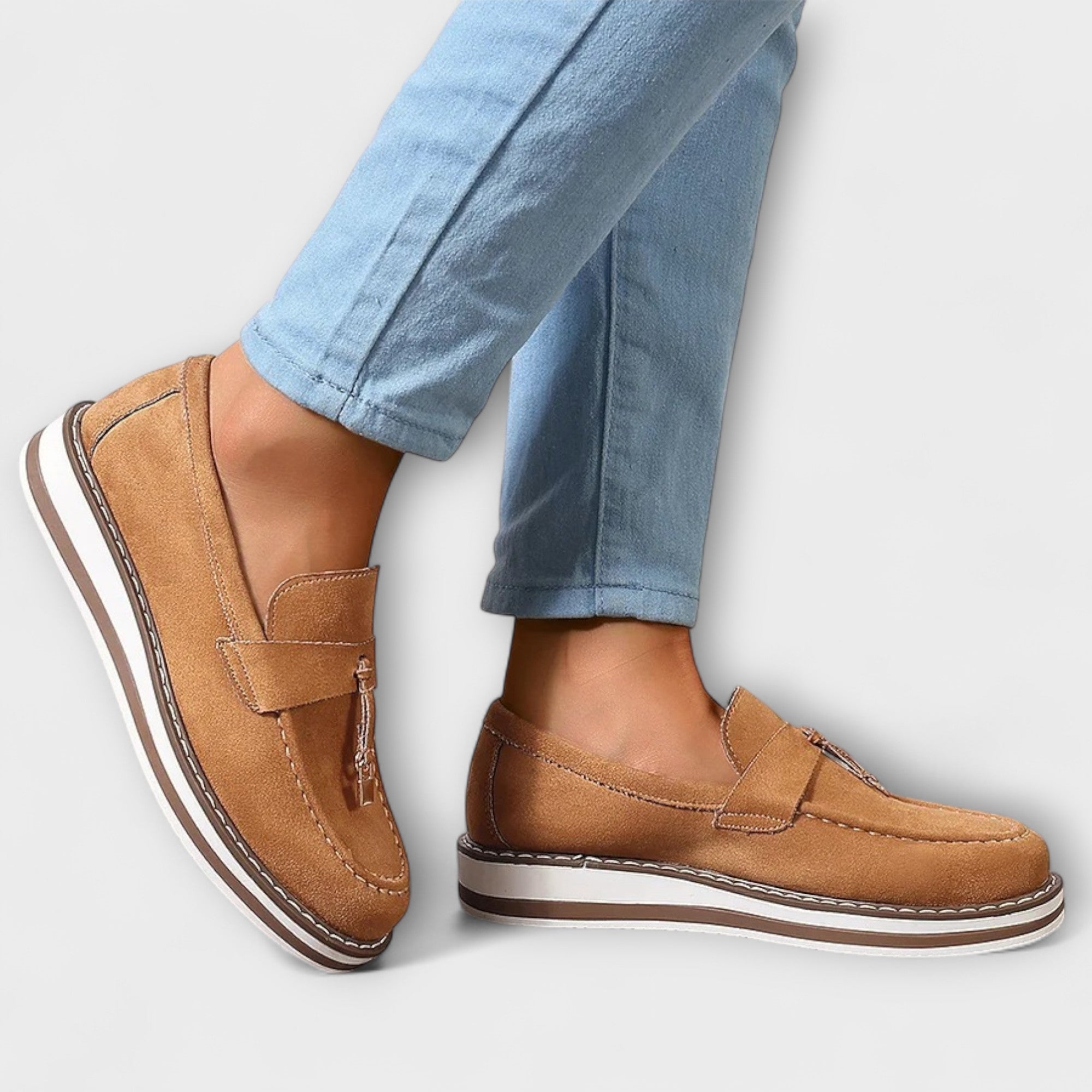 Savrani™ | Ümmarguse Nina Casual Mokassiinid